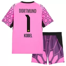 Conjunto Portero Borussia Dortmund Kobel 1 Niño Segunda 26/27 Rosa