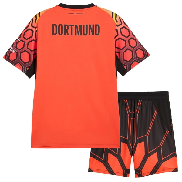Conjunto Portero Borussia Dortmund Niño Primera 26/27 Naranja