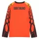 Conjunto Portero Borussia Dortmund Niño Primera 26/27 Naranja Manga Larga