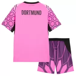 Conjunto Portero Borussia Dortmund Niño Segunda 26/27 Rosa