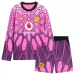 Conjunto Portero Borussia Dortmund Niño Segunda 26/27 Rosa Manga Larga