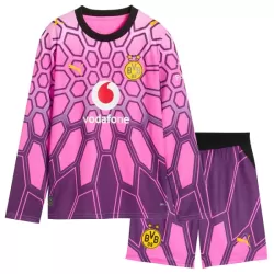 Conjunto Portero Borussia Dortmund Niño Segunda 26/27 Rosa Manga Larga
