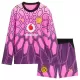 Conjunto Portero Borussia Dortmund Niño Segunda 26/27 Rosa Manga Larga