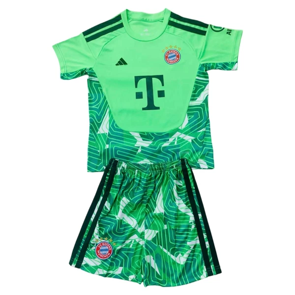Conjunto Portero FC Bayern de Múnich Niño 26/27 Verde Conjunto Portero FC Bayern de Múnich Niño 26/27 Verde