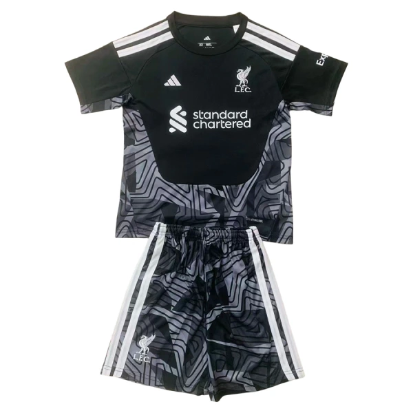 Conjunto Portero Liverpool Niño 26/27 Negra Conjunto Portero Liverpool Niño 26/27 Negra