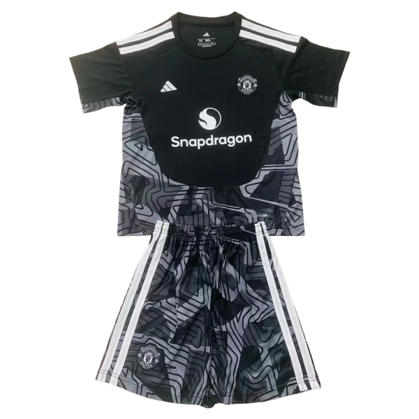 Conjunto Portero Manchester United Niño 26/27 Negra Conjunto Portero Manchester United Niño 26/27 Negra
