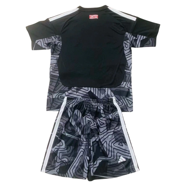 Conjunto Portero Manchester United Niño 26/27 Negra