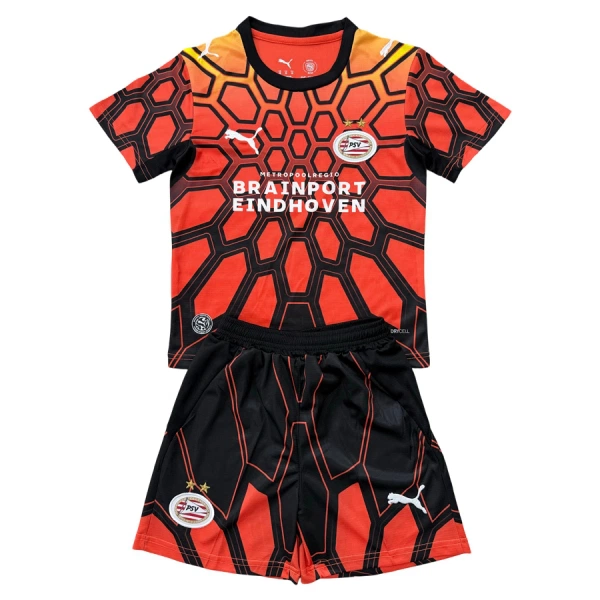 Conjunto Portero PSV Eindhoven Niño 26/27 Naranja Conjunto Portero PSV Eindhoven Niño 26/27 Naranja
