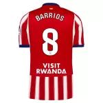 Camiseta Atlético Madrid Barrios 8 Hombre Primera 26/27