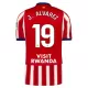 Camiseta Atlético Madrid J. Alvarez 19 Hombre Primera 26/27 Camiseta Atlético Madrid J. Alvarez 19 Hombre Primera 26/27