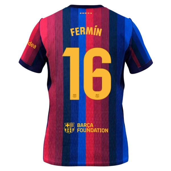 Camiseta FC Barcelona Fermin 16 Hombre Primera 26/27 Camiseta FC Barcelona Fermin 16 Hombre Primera 26/27