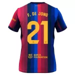 Camiseta FC Barcelona Frenkie de Jong 21 Hombre Primera 26/27
