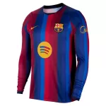 Camiseta Manga Larga FC Barcelona Hombre Primera 26/27
