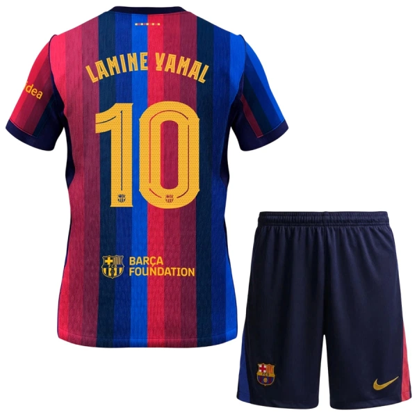 Conjunto FC Barcelona Lamine Yamal 10 Niño Primera 26/27 Conjunto FC Barcelona Lamine Yamal 10 Niño Primera 26/27