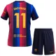 Conjunto FC Barcelona Raphinha 11 Niño Primera 26/27 Conjunto FC Barcelona Raphinha 11 Niño Primera 26/27