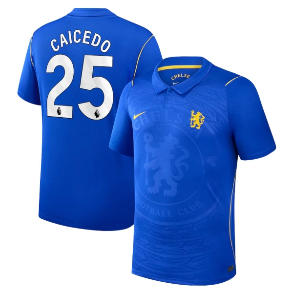 Camiseta Chelsea Caicedo 25 Hombre Primera 26/27 Camiseta Chelsea Caicedo 25 Hombre Primera 26/27