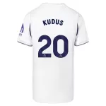 Camiseta Tottenham Hotspur Kudus 20 Hombre Primera 26/27