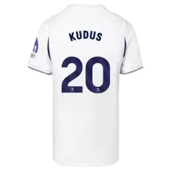 Camiseta Tottenham Hotspur Kudus 20 Hombre Primera 26/27 Camiseta Tottenham Hotspur Kudus 20 Hombre Primera 26/27