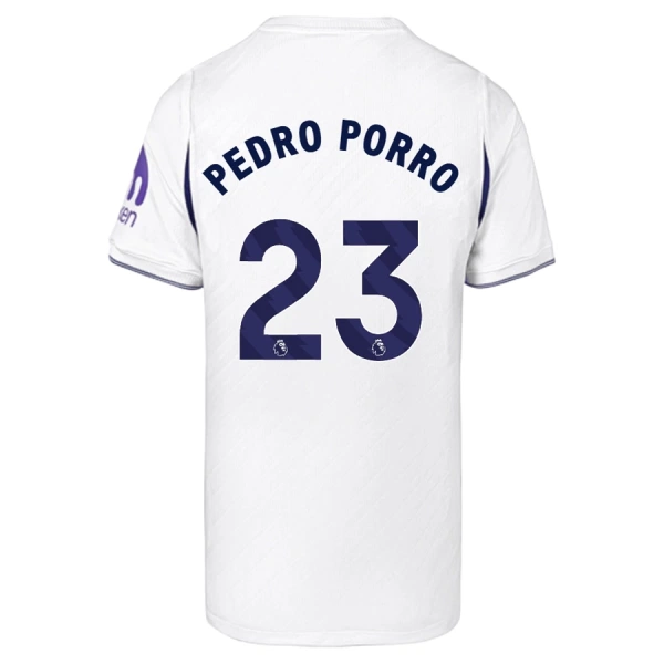 Camiseta Tottenham Hotspur Pedro Porro 23 Hombre Primera 26/27 Camiseta Tottenham Hotspur Pedro Porro 23 Hombre Primera 26/27