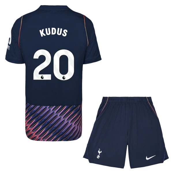 Conjunto Tottenham Hotspur Kudus 20 Niño Segunda 26/27 Conjunto Tottenham Hotspur Kudus 20 Niño Segunda 26/27