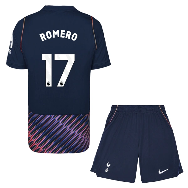 Conjunto Tottenham Hotspur Romero 17 Niño Segunda 26/27 Conjunto Tottenham Hotspur Romero 17 Niño Segunda 26/27