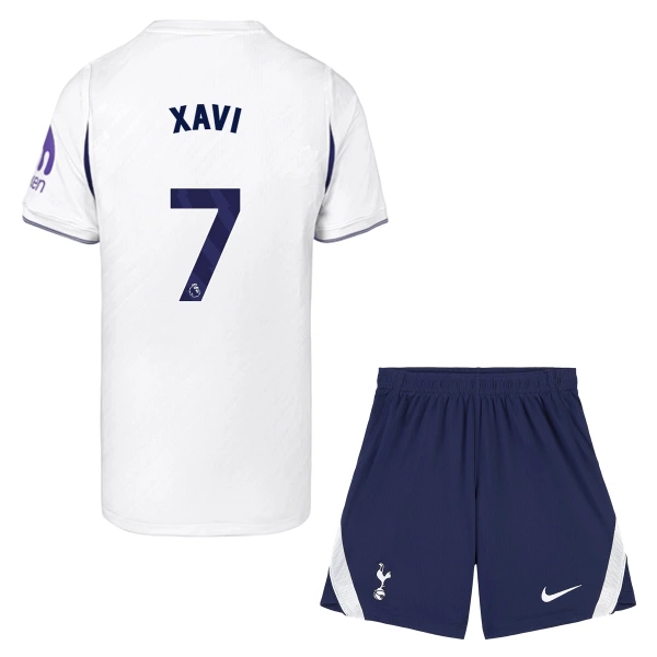Conjunto Tottenham Hotspur Xavi 7 Niño Primera 26/27