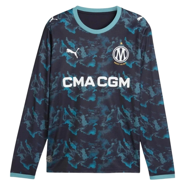 Camiseta Manga Larga Olympique de Marseille Hombre Segunda 26/27 Camiseta Manga Larga Olympique de Marseille Hombre Segunda 26/27