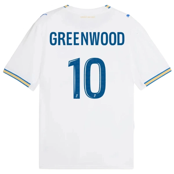 Camiseta Olympique de Marseille Greenwood 10 Hombre Primera 26/27 Camiseta Olympique de Marseille Greenwood 10 Hombre Primera 26/27