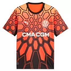 Camiseta Olympique de Marseille Hombre Primera 26/27 Naranja Camiseta Olympique de Marseille Hombre Primera 26/27 Naranja