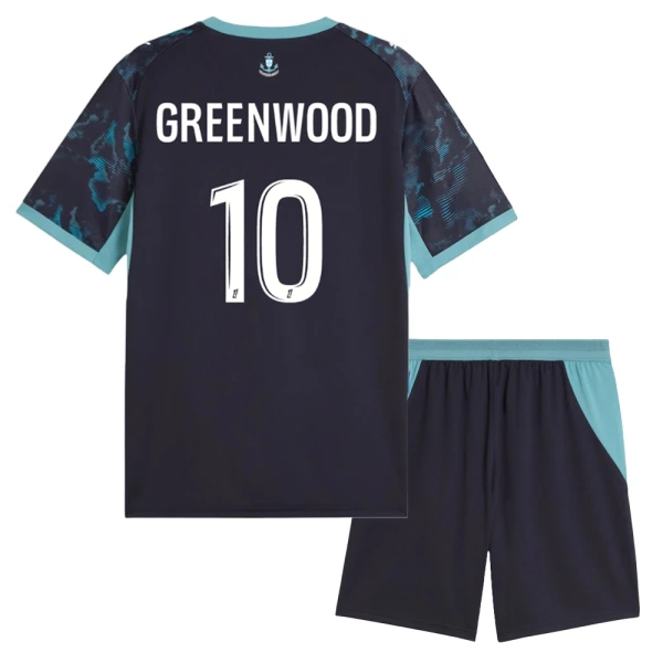 Conjunto Olympique de Marseille Greenwood 10 Niño Segunda 26/27 Conjunto Olympique de Marseille Greenwood 10 Niño Segunda 26/27