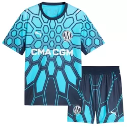 Conjunto Olympique de Marseille Niño Segunda 26/27 Azul Conjunto Olympique de Marseille Niño Segunda 26/27 Azul