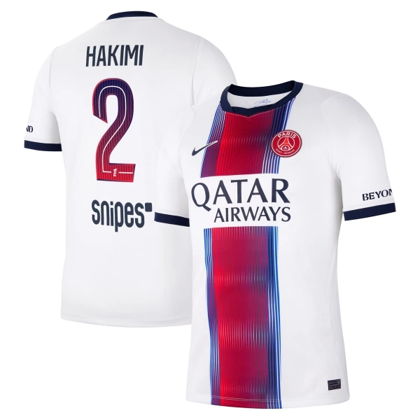 Camiseta Paris Saint-Germain Hakimi 2 Hombre Segunda 26/27 Camiseta Paris Saint-Germain Hakimi 2 Hombre Segunda 26/27