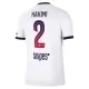 Camiseta Paris Saint-Germain Hakimi 2 Hombre Segunda 26/27