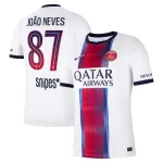 Camiseta Paris Saint-Germain Joao Neves 87 Hombre Segunda 26/27