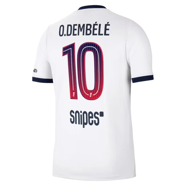 Camiseta Paris Saint-Germain O. Dembele 10 Hombre Segunda 26/27