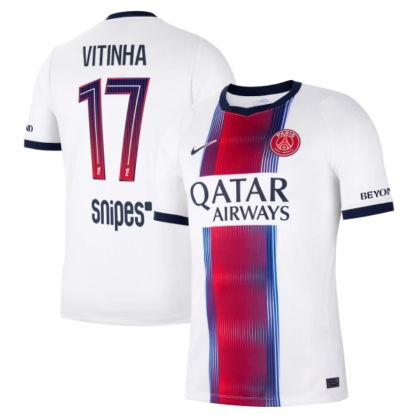 Camiseta Paris Saint-Germain Vitinha 17 Hombre Segunda 26/27 Camiseta Paris Saint-Germain Vitinha 17 Hombre Segunda 26/27