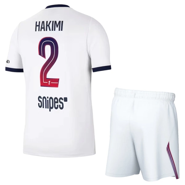 Conjunto Paris Saint-Germain Hakimi 2 Niño Segunda 26/27 Conjunto Paris Saint-Germain Hakimi 2 Niño Segunda 26/27
