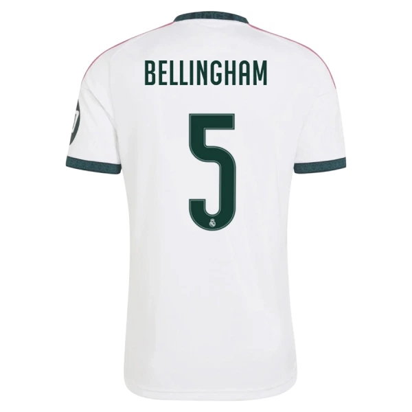 Camiseta Real Madrid Bellingham 5 Hombre Primera 26/27 Camiseta Real Madrid Bellingham 5 Hombre Primera 26/27