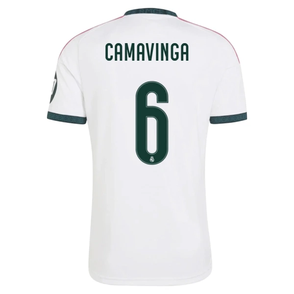 Camiseta Real Madrid Camavinga 6 Hombre Primera 26/27 Camiseta Real Madrid Camavinga 6 Hombre Primera 26/27