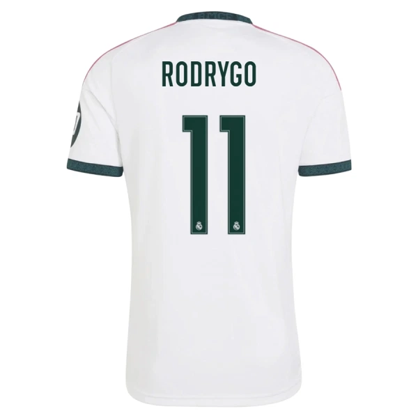 Camiseta Real Madrid Rodrygo 11 Hombre Primera 26/27 Camiseta Real Madrid Rodrygo 11 Hombre Primera 26/27