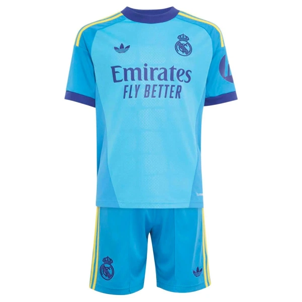 Conjunto Portero Real Madrid Niño Segunda 26/27 Conjunto Portero Real Madrid Niño Segunda 26/27