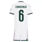 Conjunto Real Madrid Camavinga 6 Niño Primera 26/27