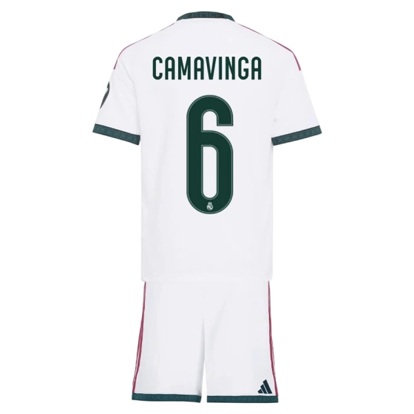 Conjunto Real Madrid Camavinga 6 Niño Primera 26/27