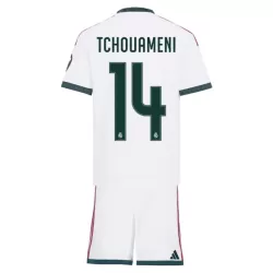 Conjunto Real Madrid Tchouameni 14 Niño Primera 26/27 Conjunto Real Madrid Tchouameni 14 Niño Primera 26/27