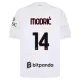 Camiseta AC Milan Modrić 14 Hombre Segunda 26/27 Camiseta AC Milan Modrić 14 Hombre Segunda 26/27