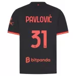 Camiseta AC Milan Pavlovic 31 Hombre Tercera 26/27