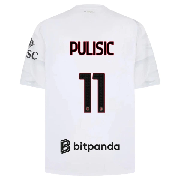 Camiseta AC Milan Pulisic 11 Hombre Segunda 26/27 Camiseta AC Milan Pulisic 11 Hombre Segunda 26/27