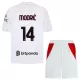 Conjunto AC Milan Modrić 14 Niño Segunda 26/27 Conjunto AC Milan Modrić 14 Niño Segunda 26/27