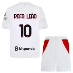 Conjunto AC Milan Rafael Leao 10 Niño Segunda 26/27 Conjunto AC Milan Rafael Leao 10 Niño Segunda 26/27