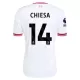 Camiseta Liverpool Chiesa 14 Hombre Segunda 26/27 Camiseta Liverpool Chiesa 14 Hombre Segunda 26/27